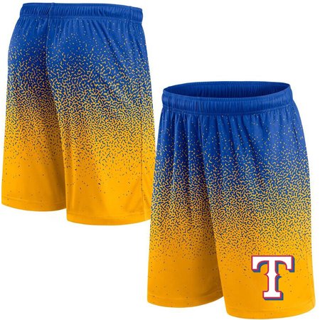 Texas Rangers Graduated Yellow Shorts